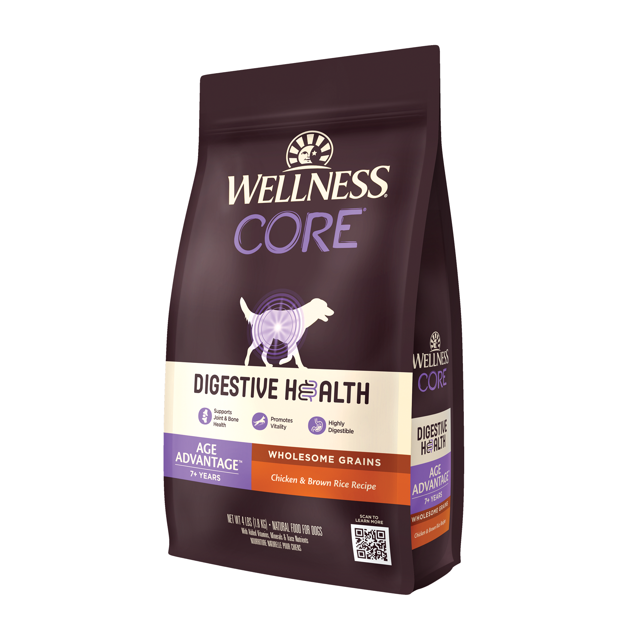 WELLNESS CORE 腸胃消化機能-熟齡犬 新鮮雞肉(4磅)
