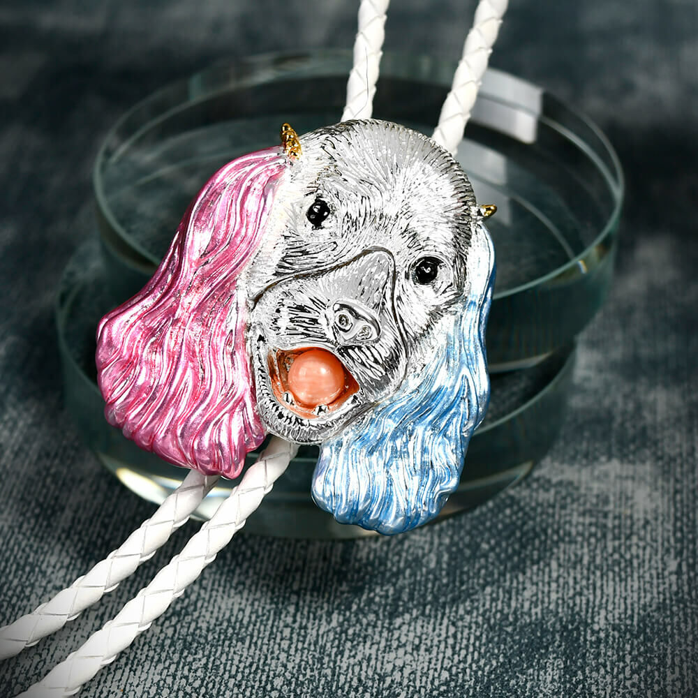 可卡犬 保羅領帶/Bolo Tie/美式領帶 - 快速出貨