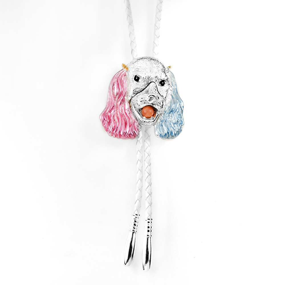 可卡犬 保羅領帶/Bolo Tie/美式領帶 - 快速出貨