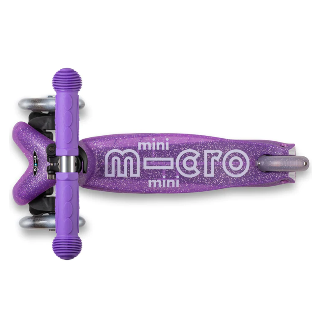 Mini Micro Deluxe LED Glitter 滑板車