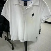 [S] WHO.A.U STEVE CROP PQ SHORT SLEEVE COLLAR T-SHIRTS,IVORY, WHHAD2415F00-IVORY (SWAU302)