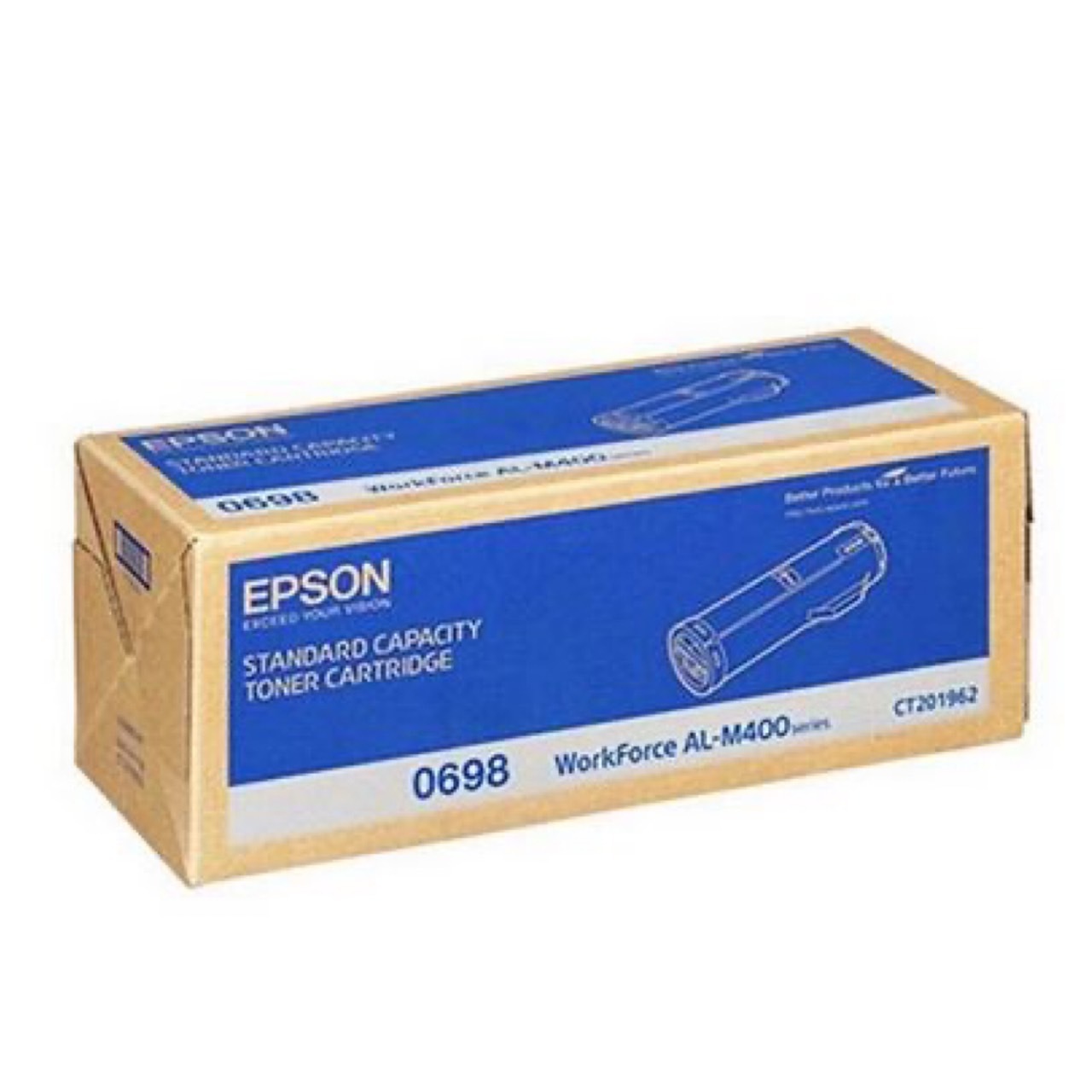 EPSON 愛普生 S050698 標準容量原廠黑色碳碳粉匣