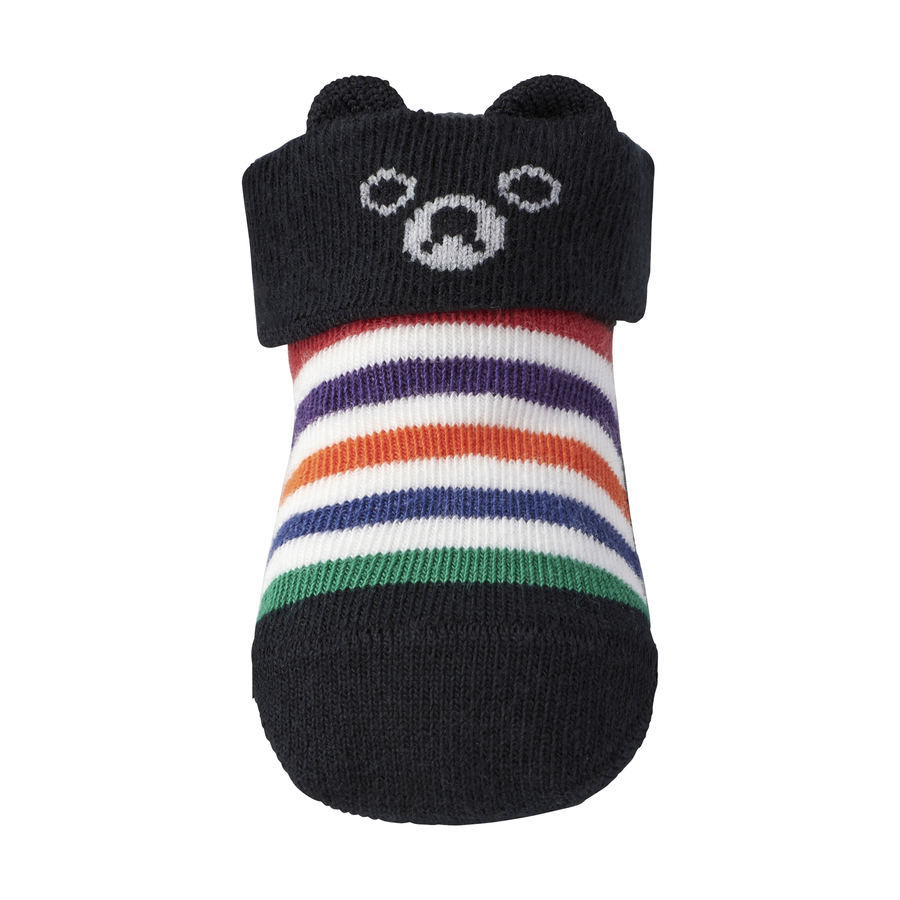 DOUBLE_B B君條紋嬰兒襪-多色