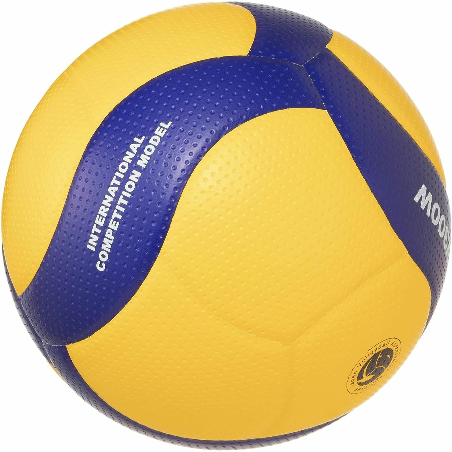 【運動族人】MIKASA V300W 5號排球國際公認球Size 5 黃色/藍色 