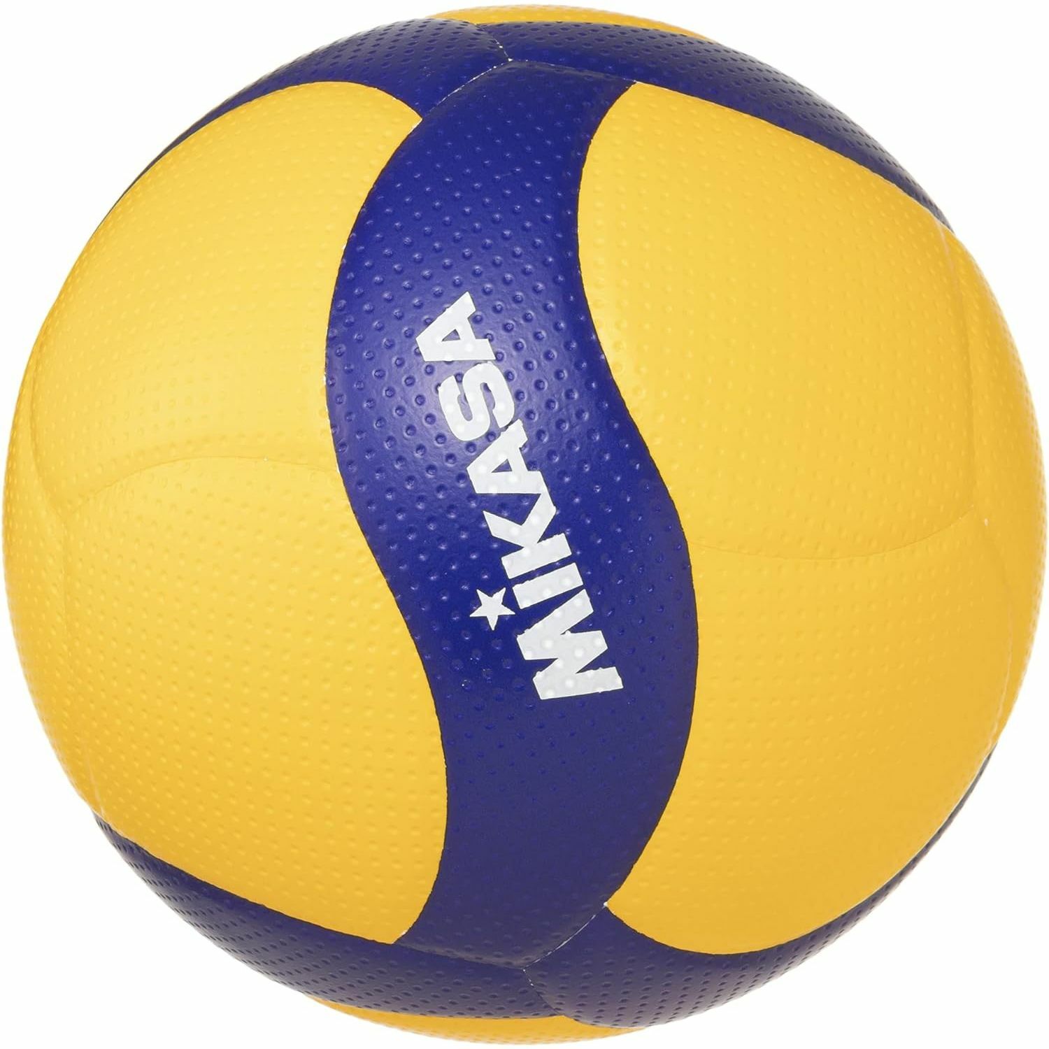 運動族人】MIKASA V300W 5號排球國際公認球Size 5 黃色/藍色日本直送