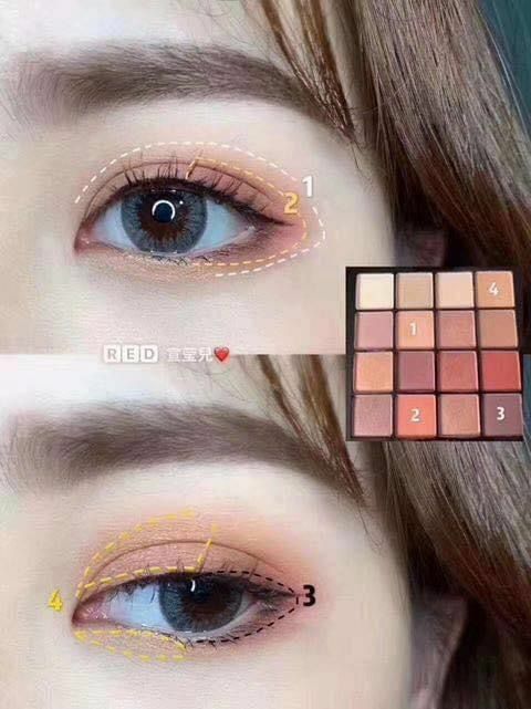 泰國TREECHADA綜合16色眼影Y888