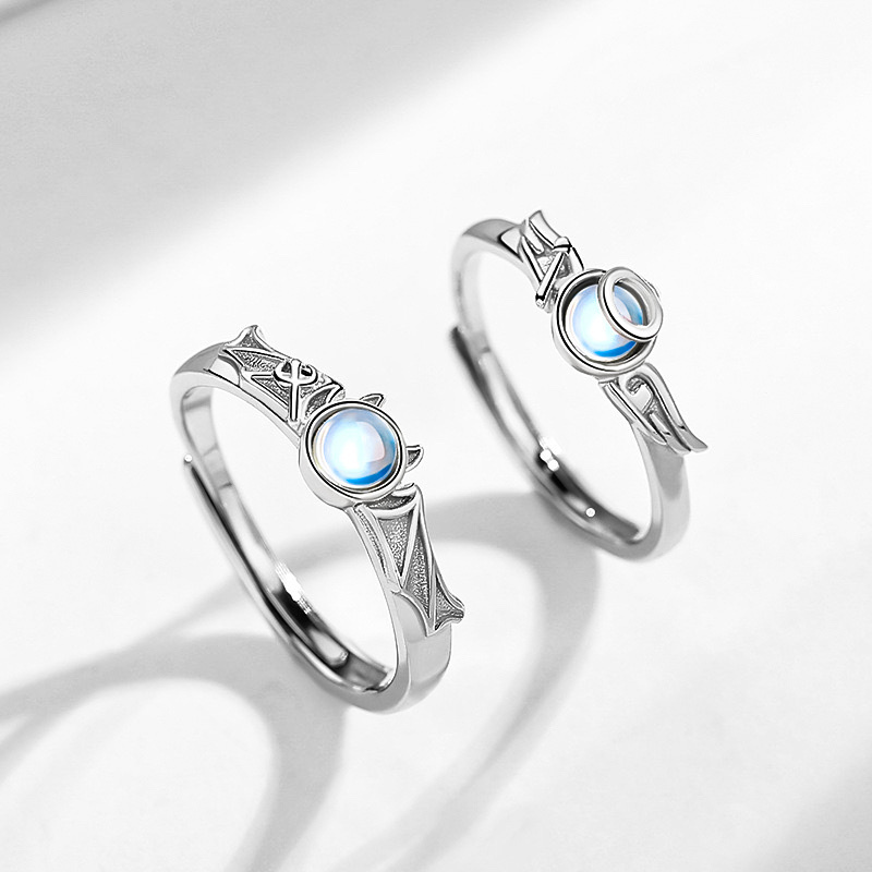 天使🪽和惡魔👹 情侶戒指💍免費刻字✒️