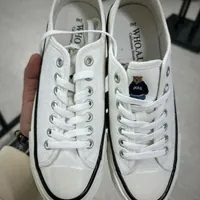 【WHO.A.U】Steve Strap Sneakers S] WHO.A.U STEVE SNEAKERS,WHITE, PGE1101A-WHITE (SWAU308)