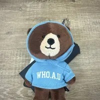 [S] WHO.A.U WAU STEVE KEYRING,LIGHT BLUE, WHAWE1131A5199900-LIGHT BLUE (SWAU312)