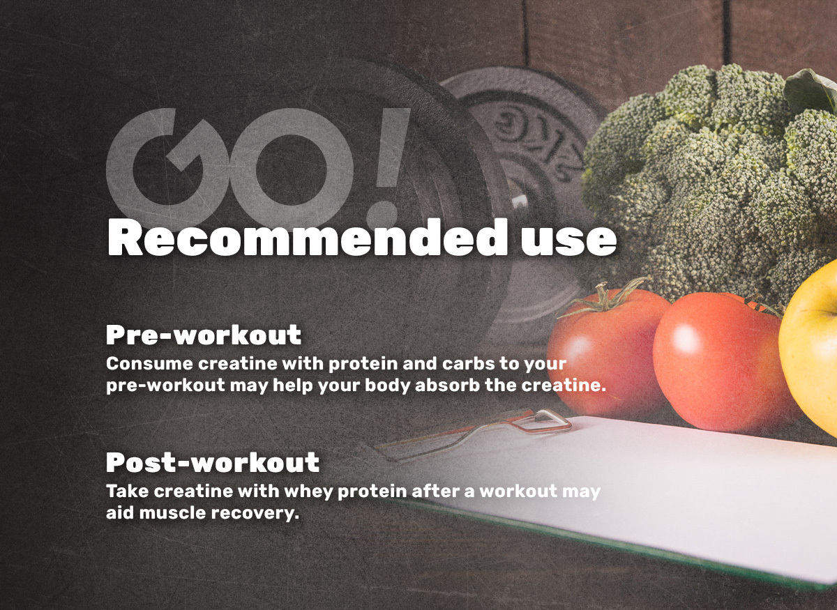 suggested use of creatine