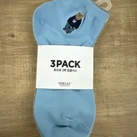[S] WHO.A.U STEVE ANKLE SOCKS,IVORY, WHAYE2234A-00-IVORY (SWAU318)