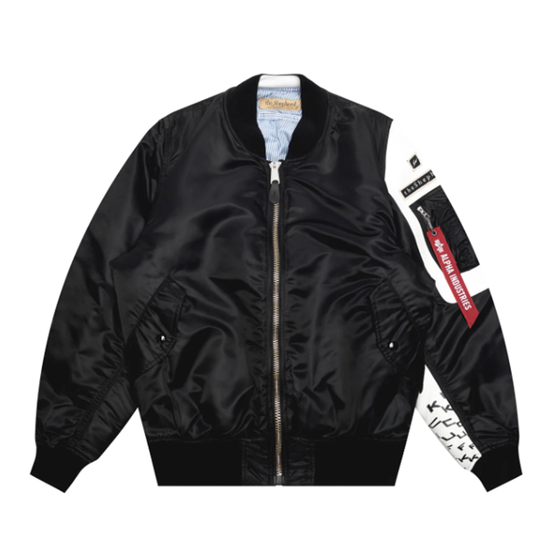 UNDERCOVER FRAGMENT DESIGN X ALPHA INDUSTRIES MA-1 飛行外套