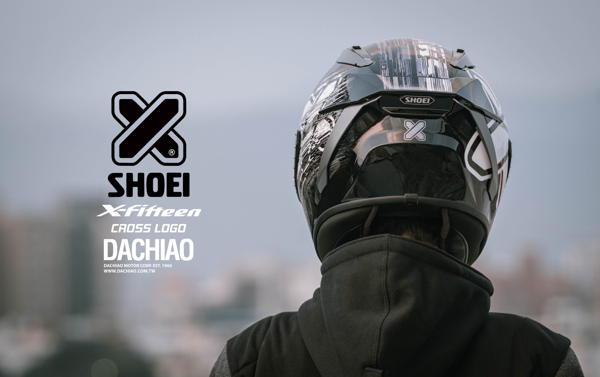 SHOEI X-FIFTEEN (X-15) CROSS LOGO TC-5 全罩安全帽