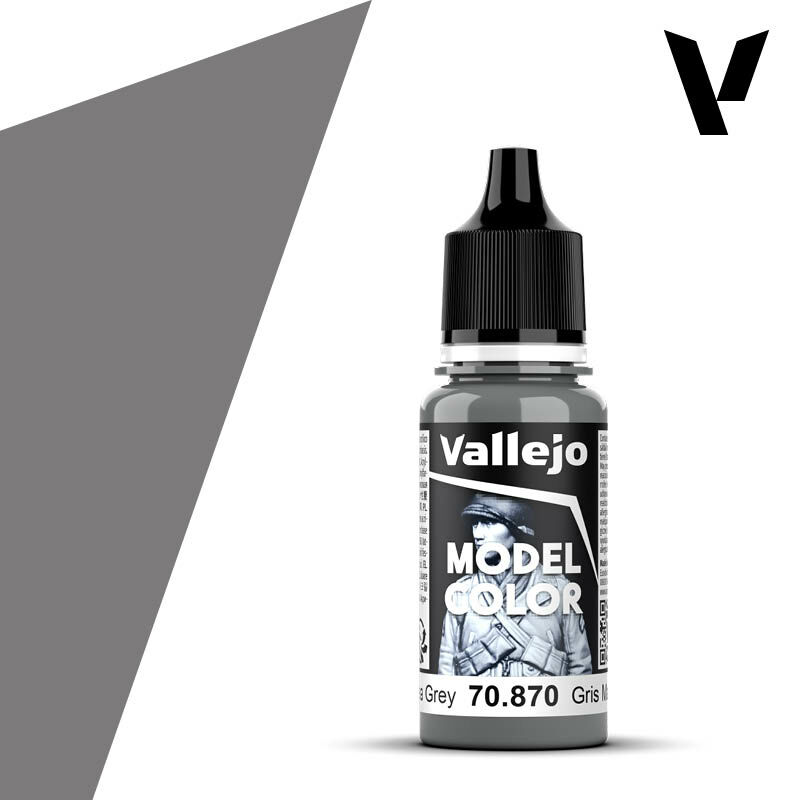 Acrylicos Vallejo 70.870 模型漆158 中階海洋灰 Medium Sea Grey 17ml