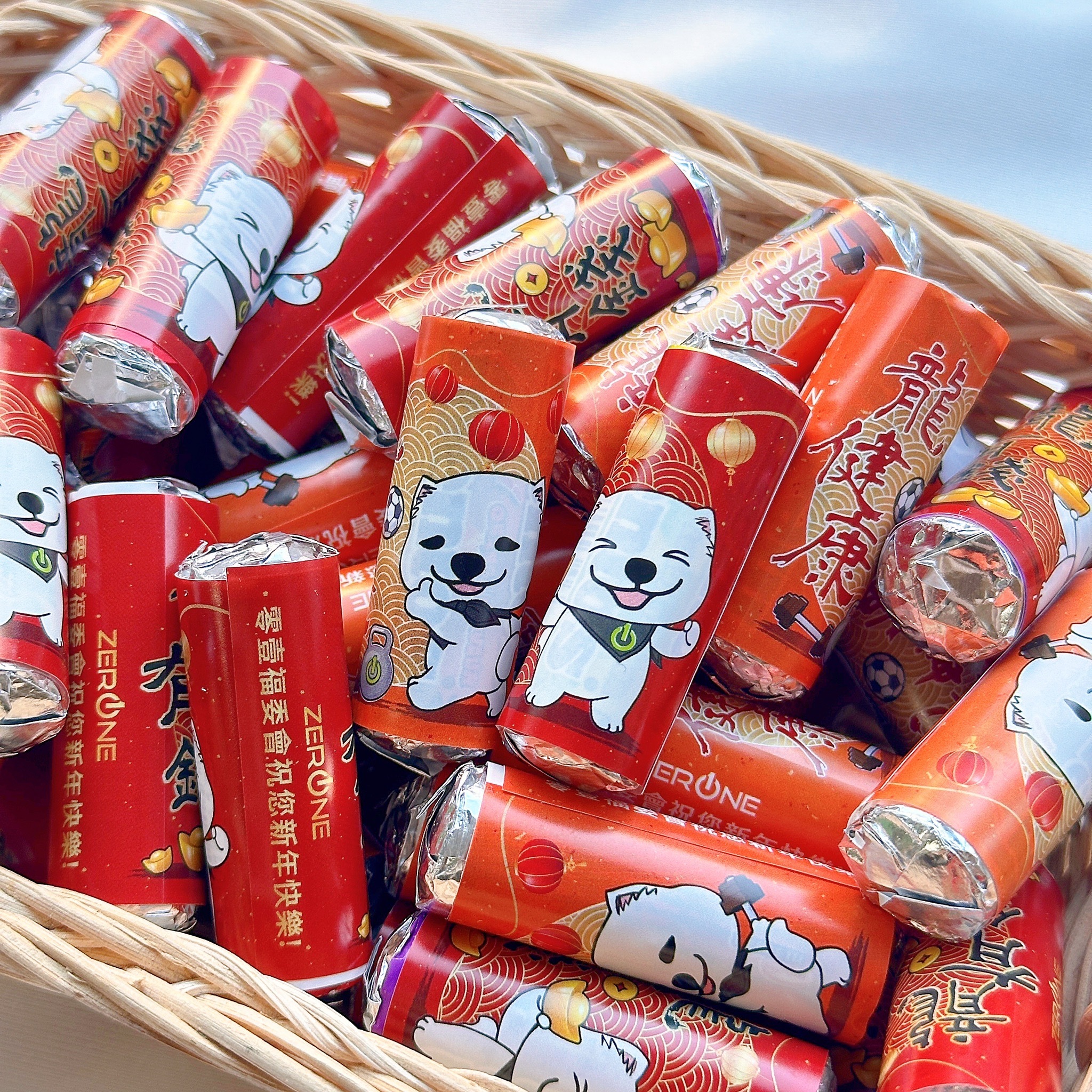 龍年祝福語 單條 曼陀珠 (5款可挑)