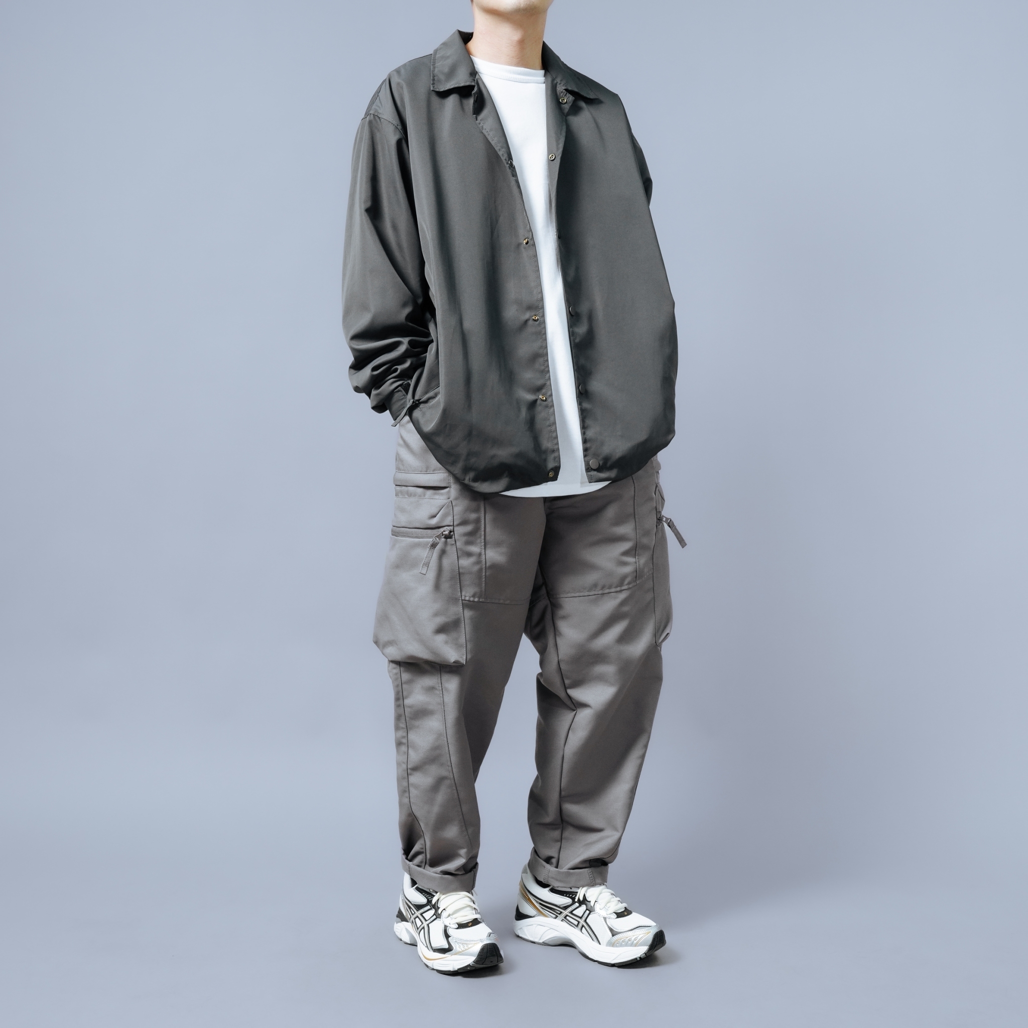 SBG 防潑水拉鍊口袋工裝長褲 SB0121