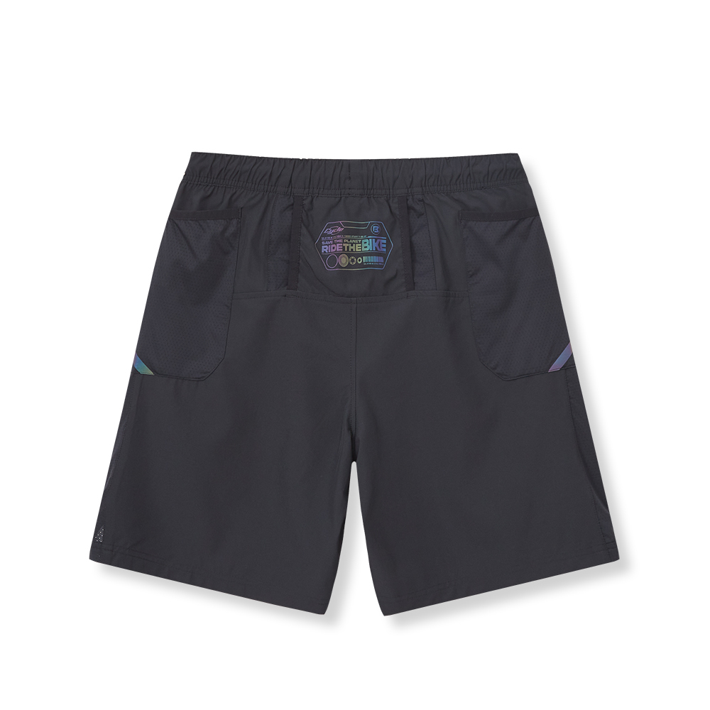 純色運動四面彈向短褲