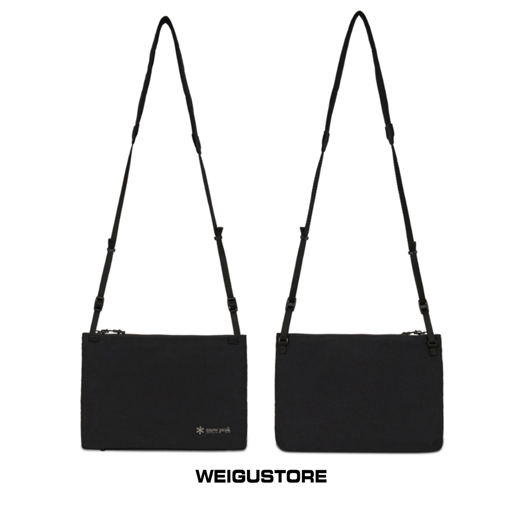 Snow Peak Cample Double Pocket Sacoche 側背包 S24SUCSB17