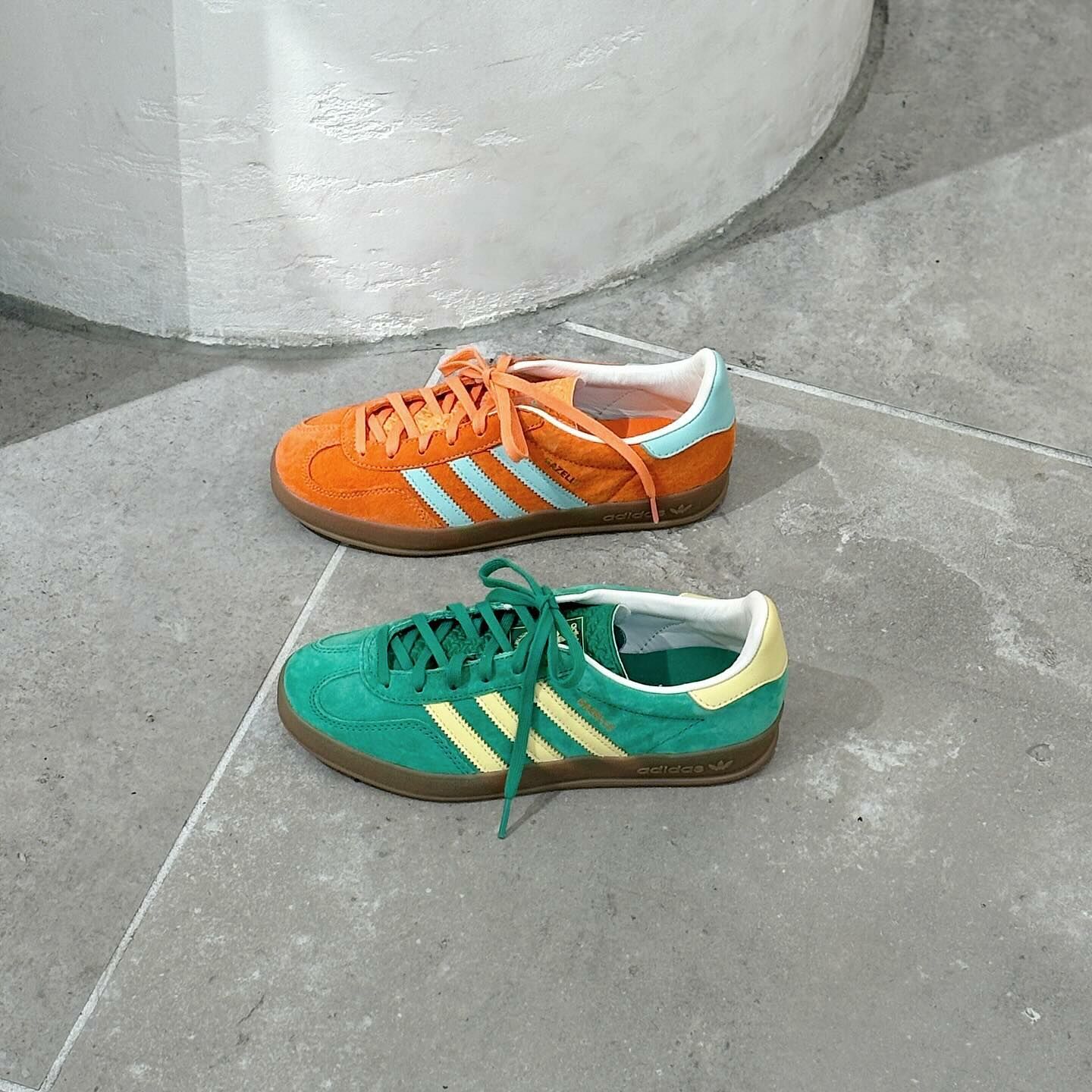Adidas Originals Gazelle Indoor 椰子奶油 橘子蘇打 絨面革 焦糖底 復古鞋 IH7499 IH7500