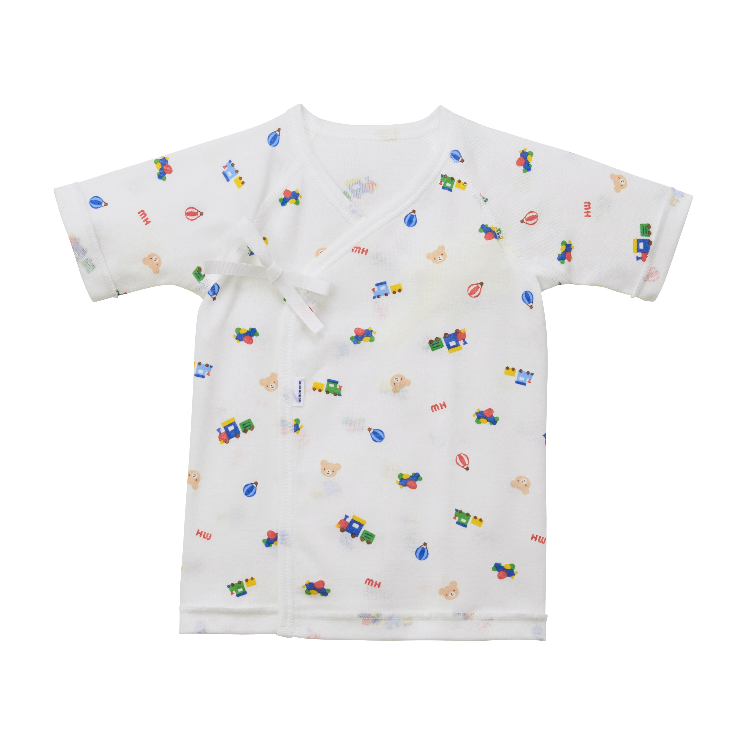 羅紋針織棉短袖肚衣-小車