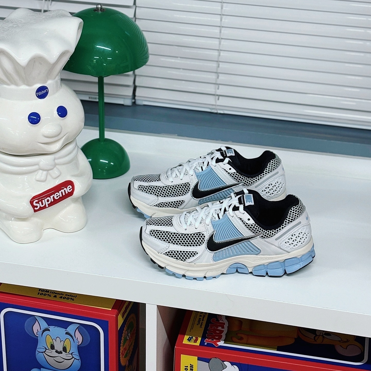 NIKE Zoom Vomero 5 Light Armory Blue 寶寶藍 黑灰 奶油 復古鞋 FQ7079-001