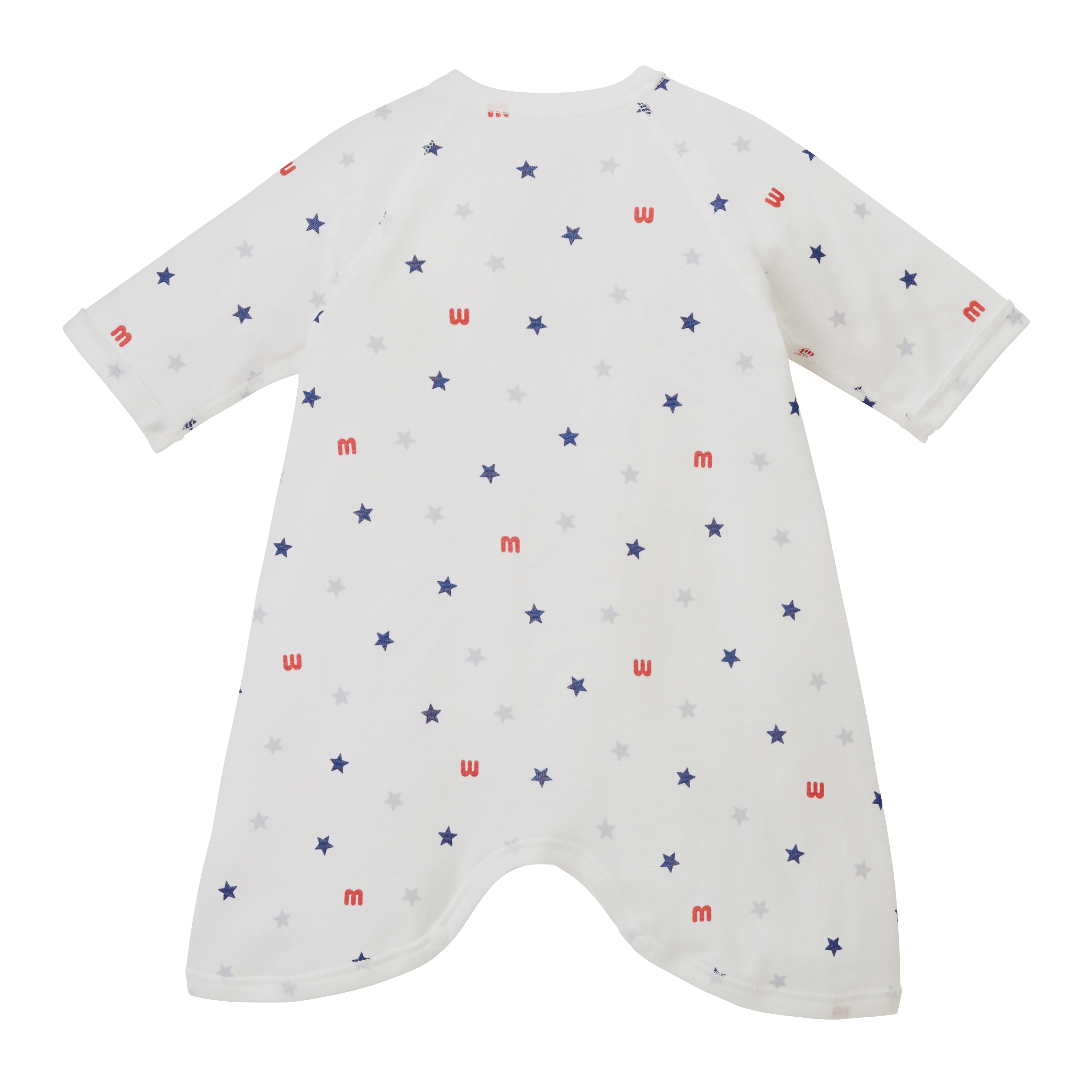 羅紋針織棉蝴蝶衣-星星