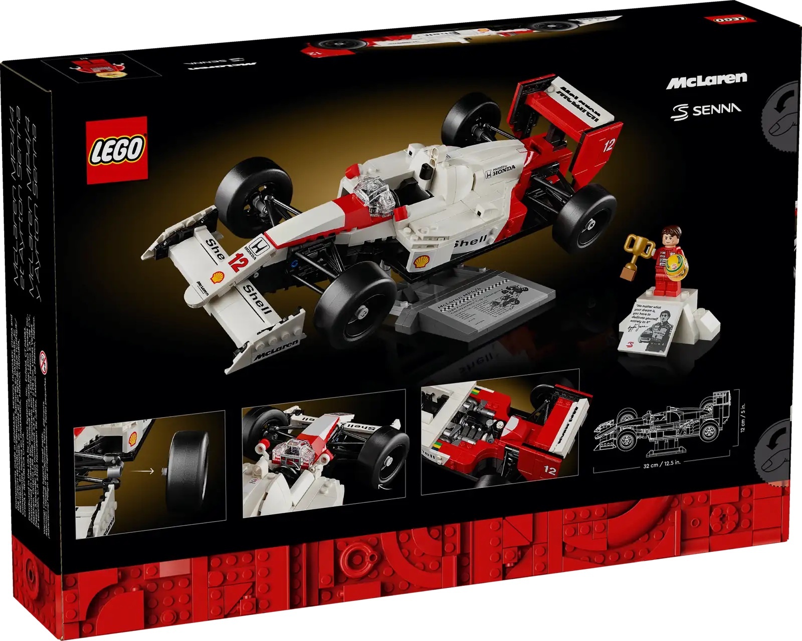 [飛米樂高積木專賣店]LEGO 10330 ICONS™ - McLaren MP4/4&艾爾頓·冼拿