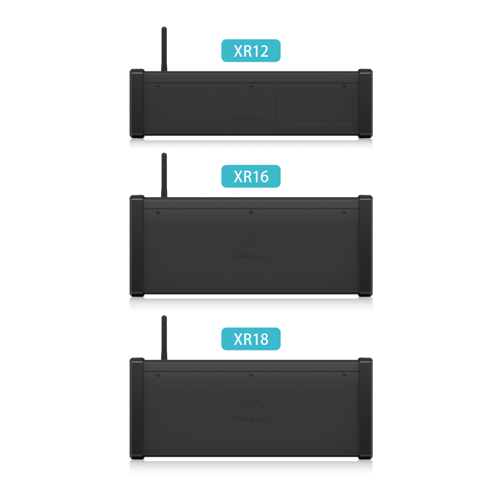 Behringer Behringer / XR系列 便攜式/機架式 數位混音器(XR12/XR16/XR18) 第 3 張圖片｜三峽錄音 / 音響