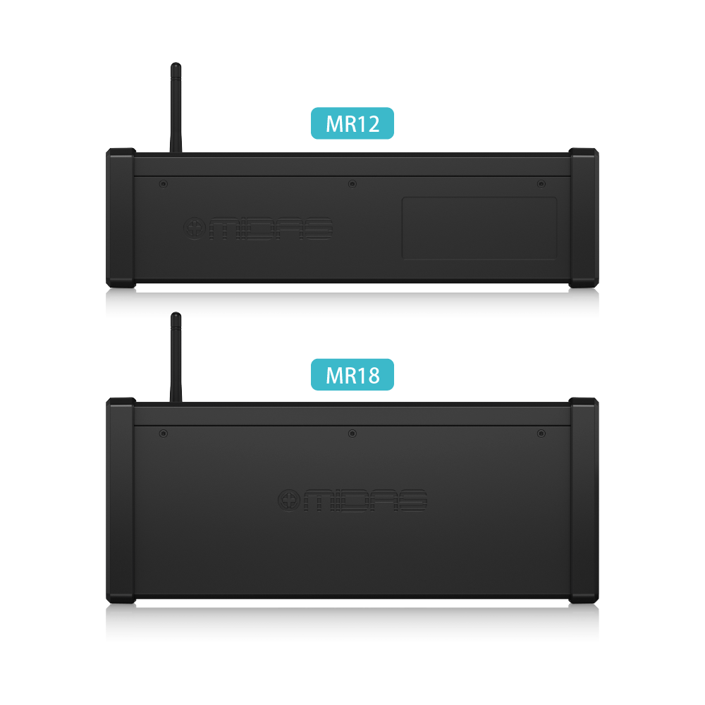 Midas Midas / MR系列 便攜式/機架式 數位混音器(MR12/MR18) 第 3 張圖片｜三峽錄音 / 音響