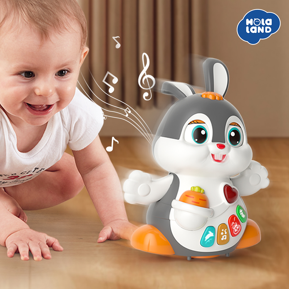 HolaLand歡樂島   搖擺活力兔 (匯樂玩具)