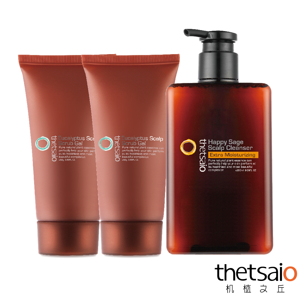 【thetsaio機植之丘】SPA級頭皮保養 3入組