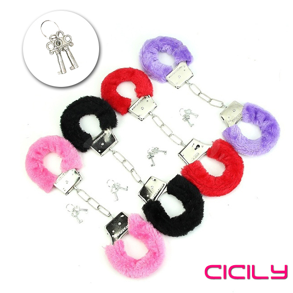 虐戀精品CICILY-俘虜絨毛手銬