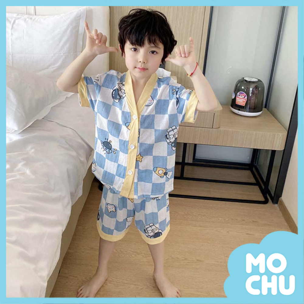 漫步太空竹纖維和風居家套裝