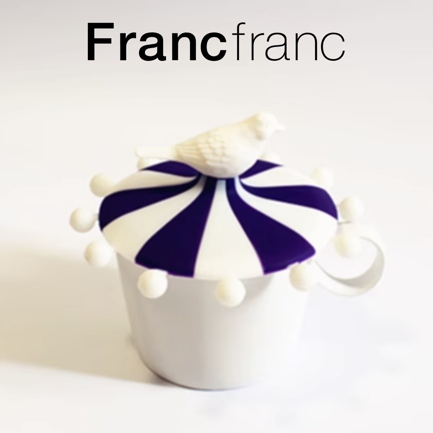 【24H出貨】日本Francfranc 馬戲團白鴿杯蓋