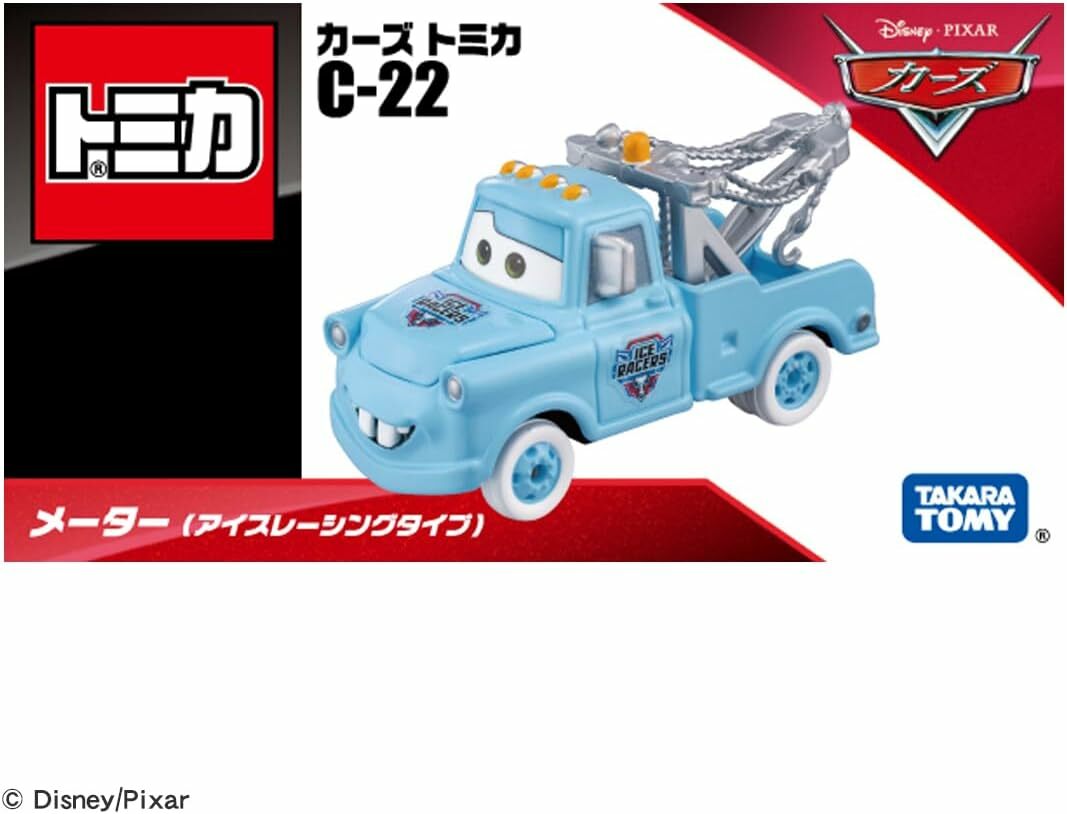 《 TAKARA TOMY 》TOMICA CARS 汽車總動員 C-22 脫線(冰上賽車版)