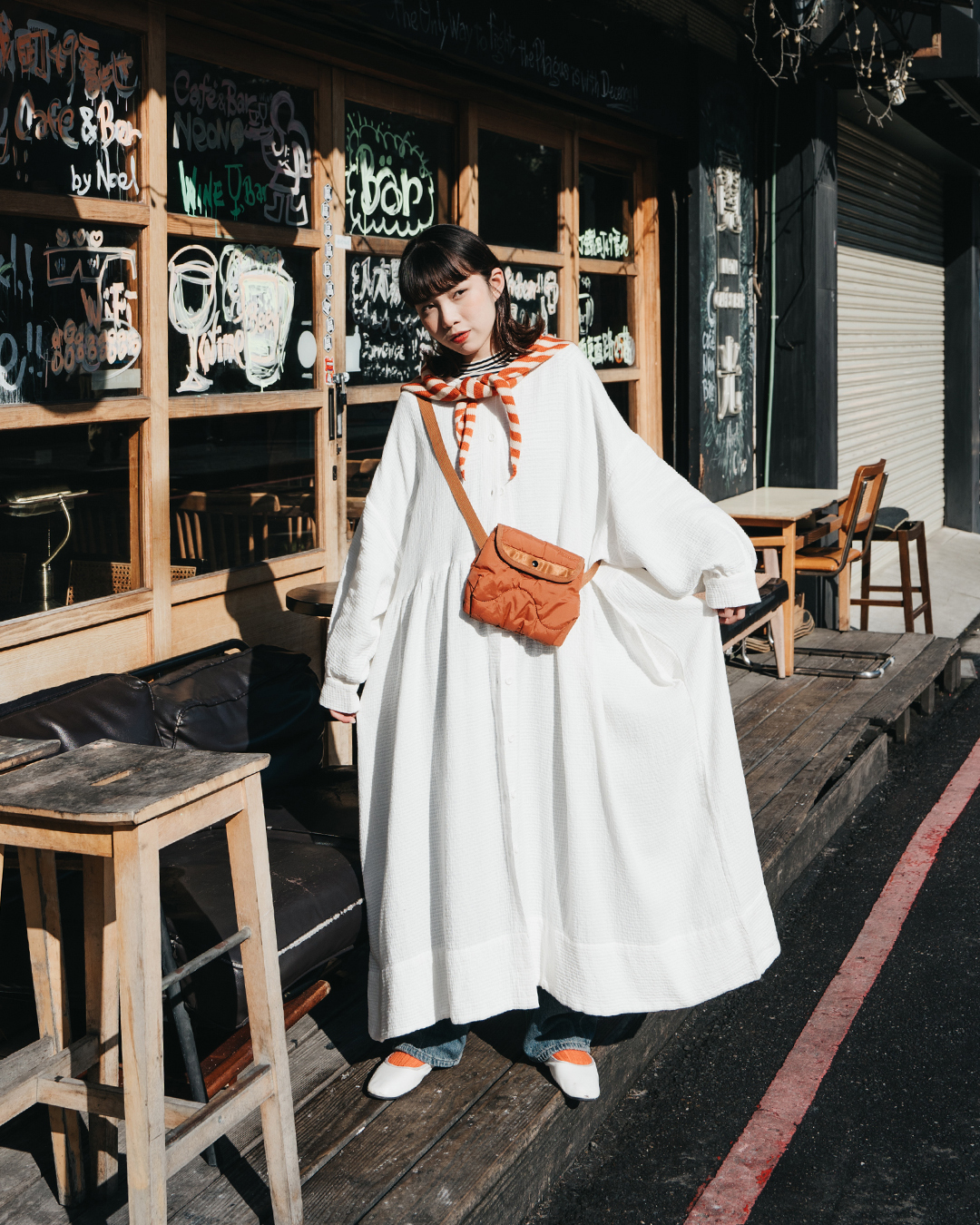 BB棉暗紋線粒全開胸onepiece