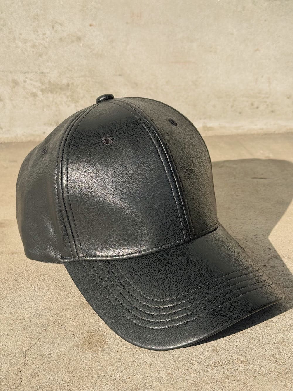 皮質棒球帽
