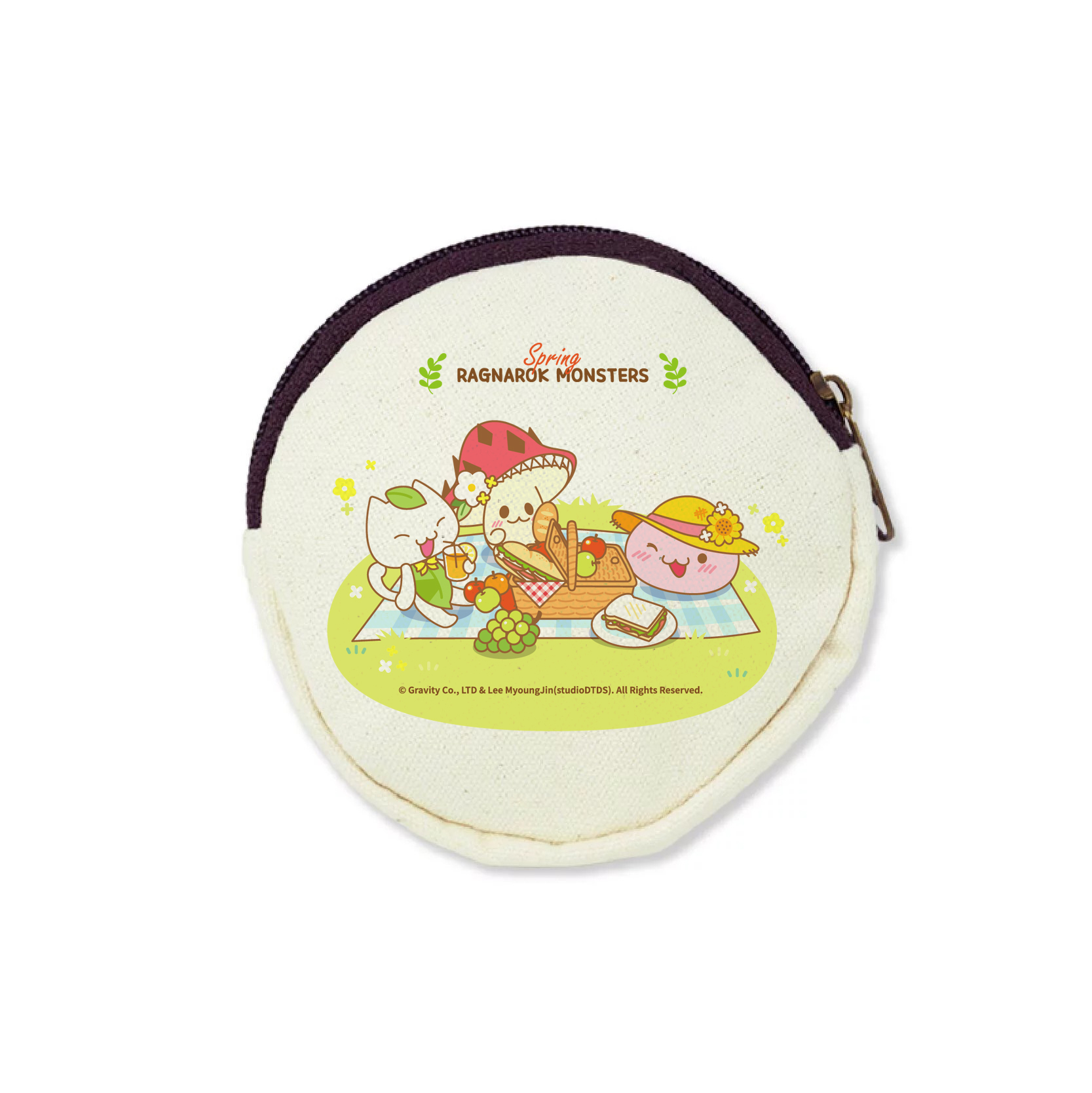 《RO仙境傳說》春日魔物野餐系列 零錢包