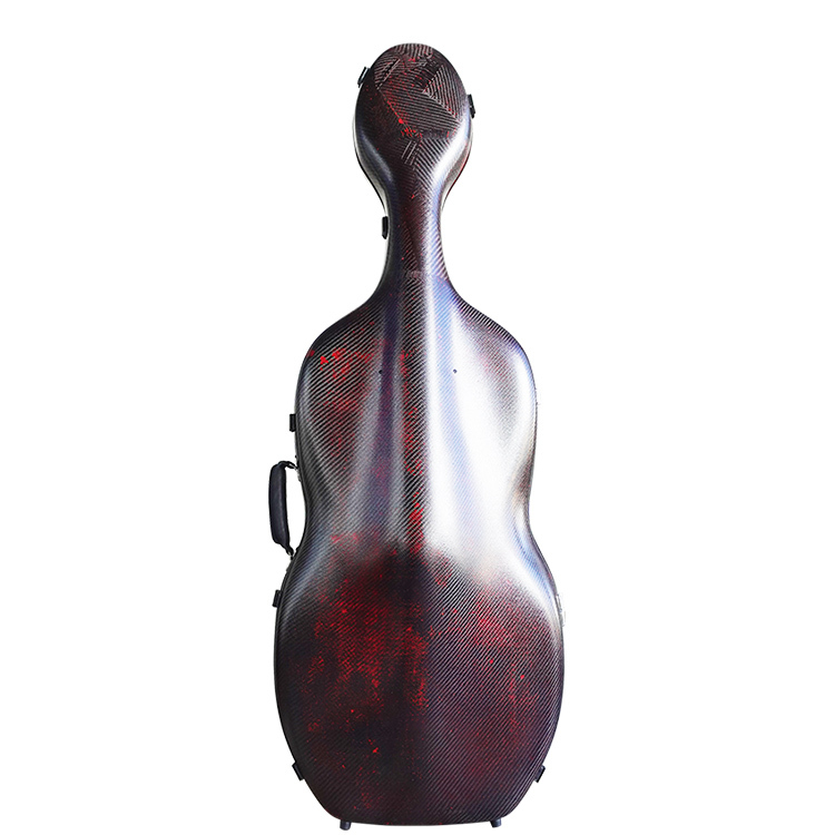 A Case 碳纖維大提琴盒 (3D紅)