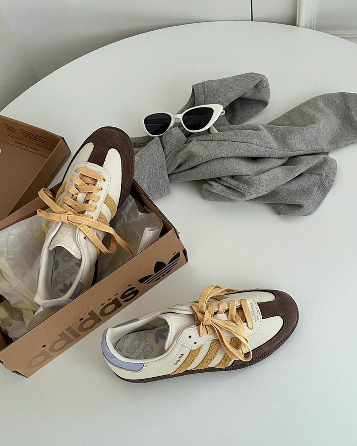 Adidas Originals Samba OG 焦糖奶油 黃色 絨毛 歐洲限定 男女 焦糖底 復古鞋 IE0875