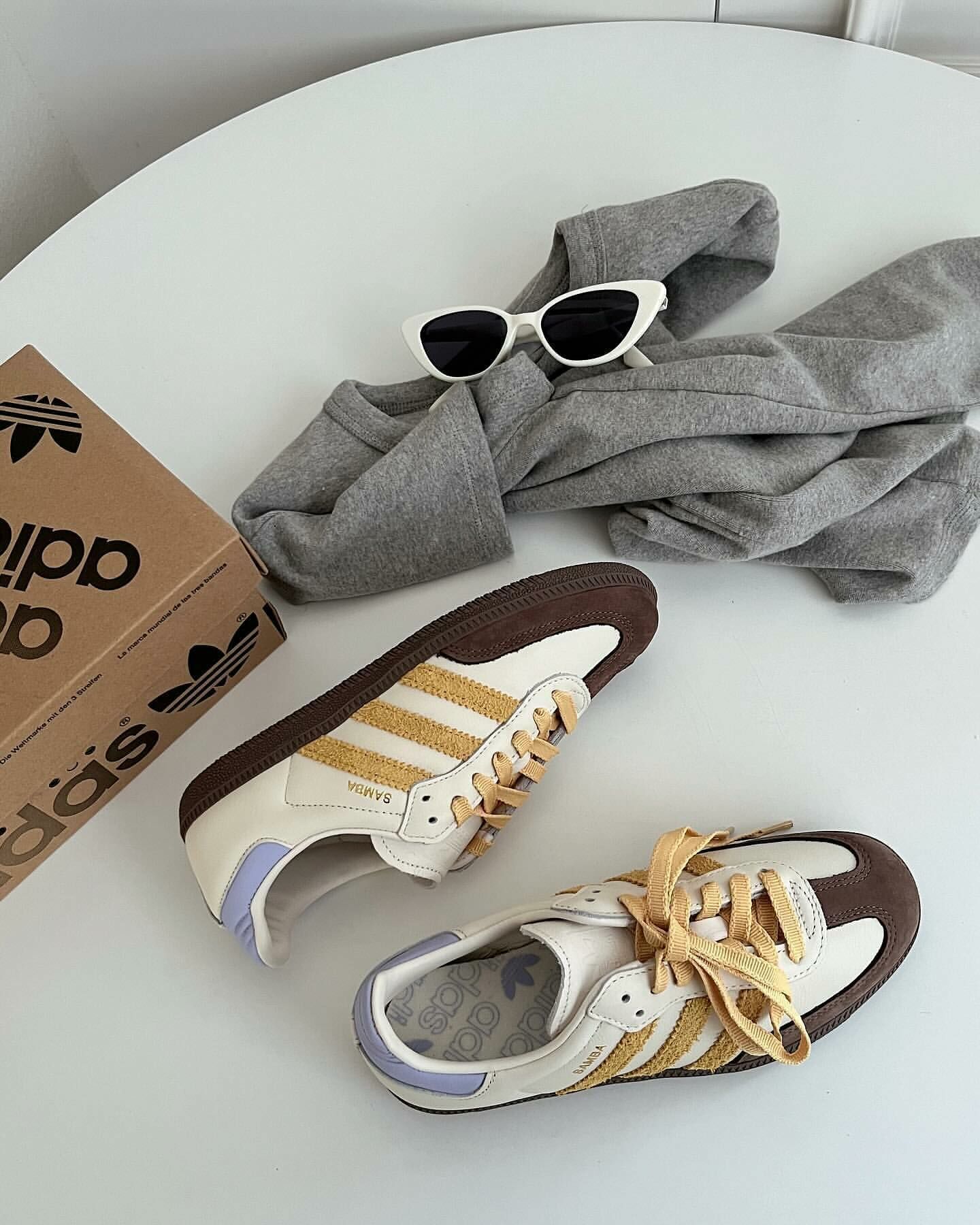 Adidas Originals Samba OG 焦糖奶油 黃色 絨毛 歐洲限定 男女 焦糖底 復古鞋 IE0875