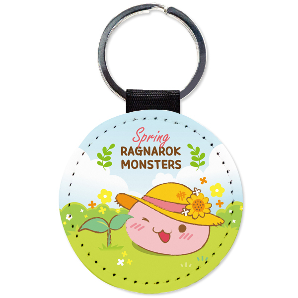 《RO仙境傳說》春日魔物野餐系列 皮革鑰匙圈