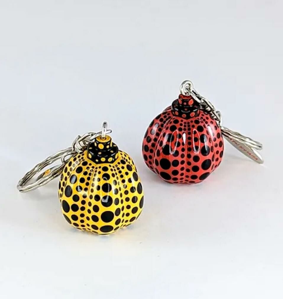 草間彌生南瓜鎖匙扣 -M