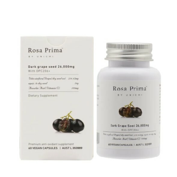 Unichi 丹拿葡萄籽26000mg精華膠囊 60粒