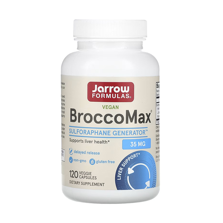 Jarrow Formulas BroccoMax 35mg Sulforaphane，120 Veg Capsules