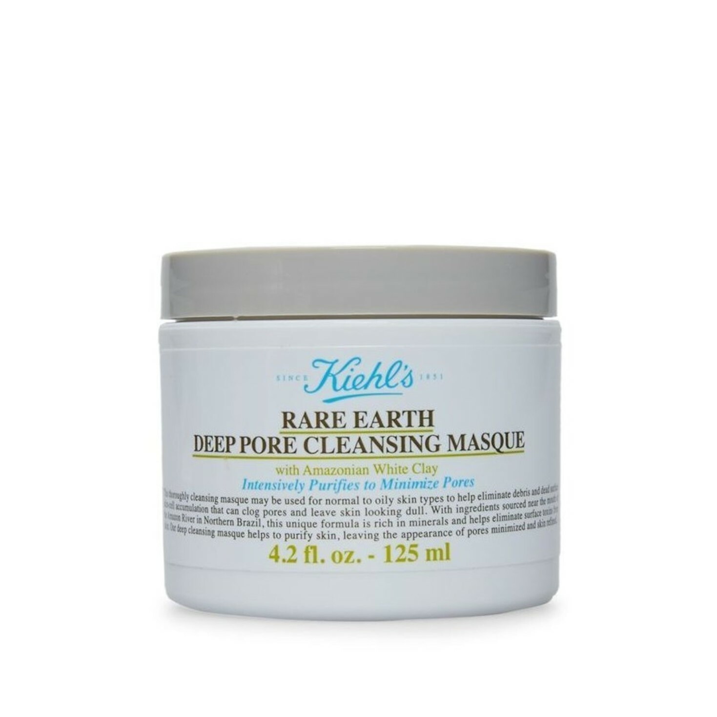 Kiehl's 亞瑪遜白泥毛孔深層清潔面膜 125ml