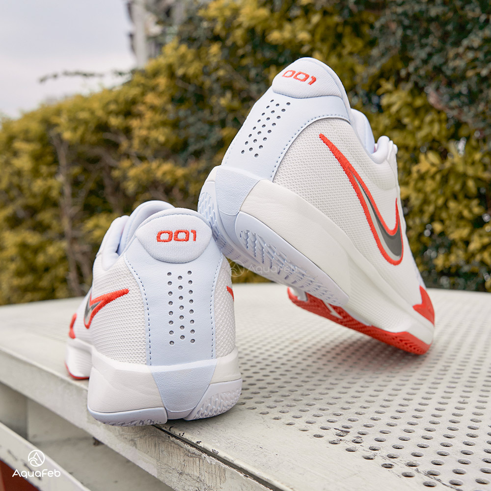 Nike Air Zoom GT Cut 男鞋白紅色運動訓練緩震平民版籃球鞋FB2598-101
