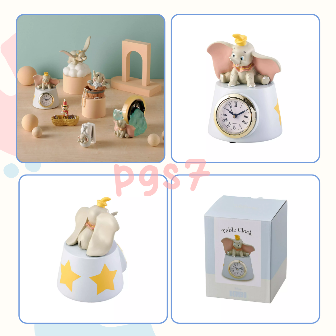 【現貨】日本迪士尼 小飛象座鐘