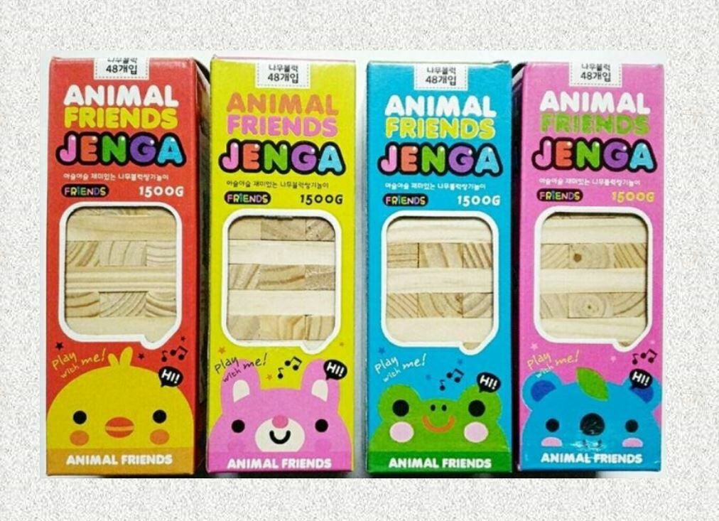 高雄分會|韓版迷你木製疊疊樂