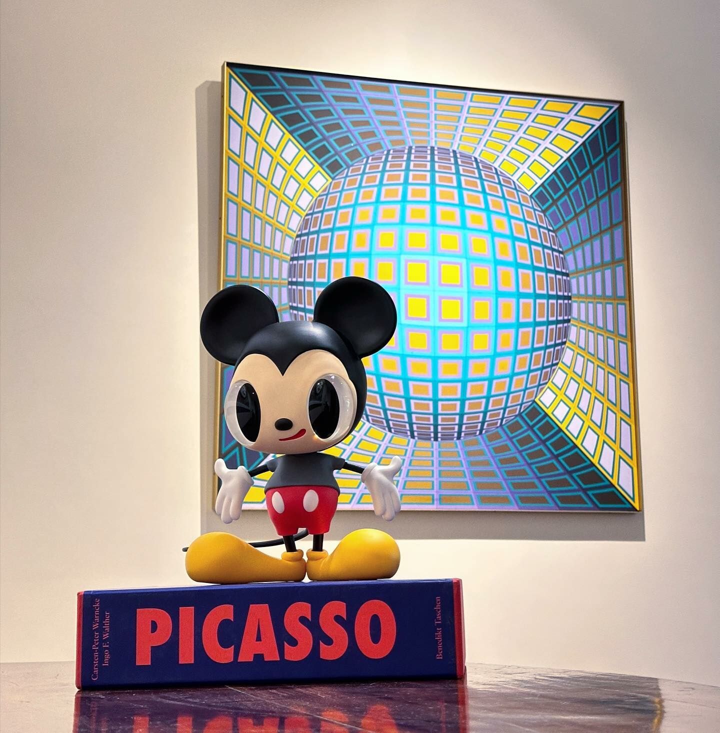 Javier Calleja Mickey ハビアカジェハ Disney100 Javier Calleja 迪士尼Mickey 大眼米奇彩色